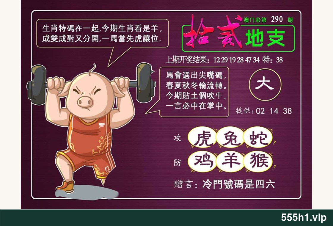 彩色图纸 · 十二地支,标注 555h1.vip